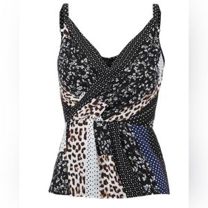 CAbi Crossover Cami size 10 NWT # 3787